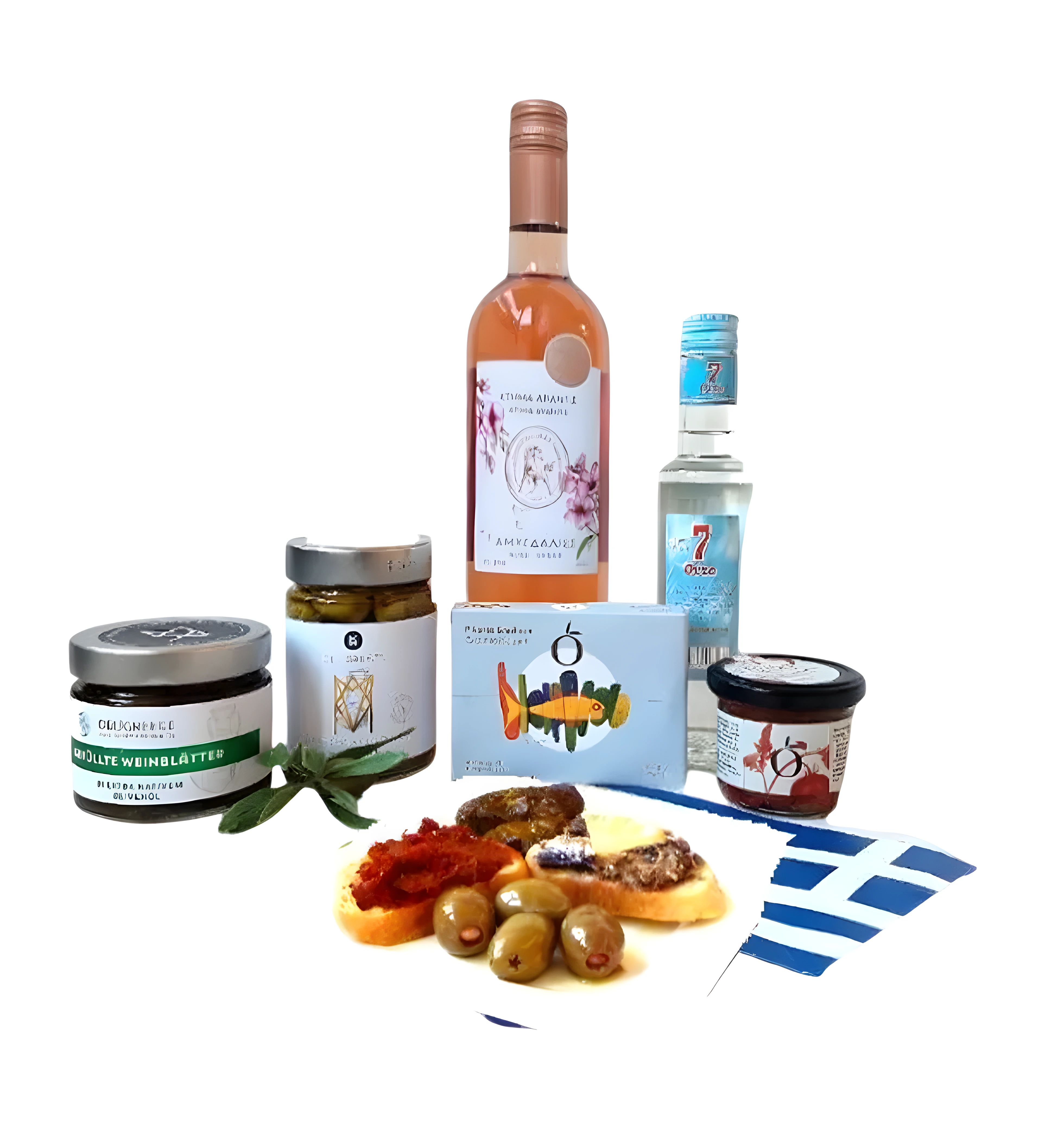 Greece on a Platter Gift Ensemble