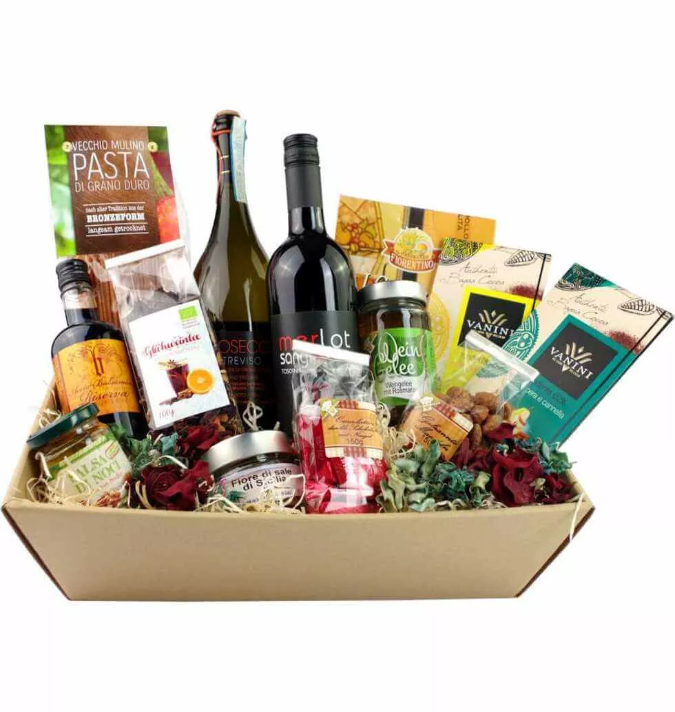 Tuscan Delights Gift Basket
