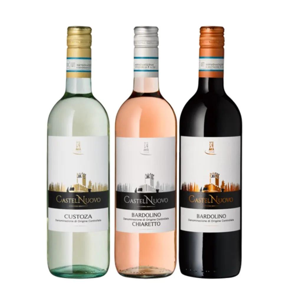 Trio of Italian Delights: Lake Garda Wine Set