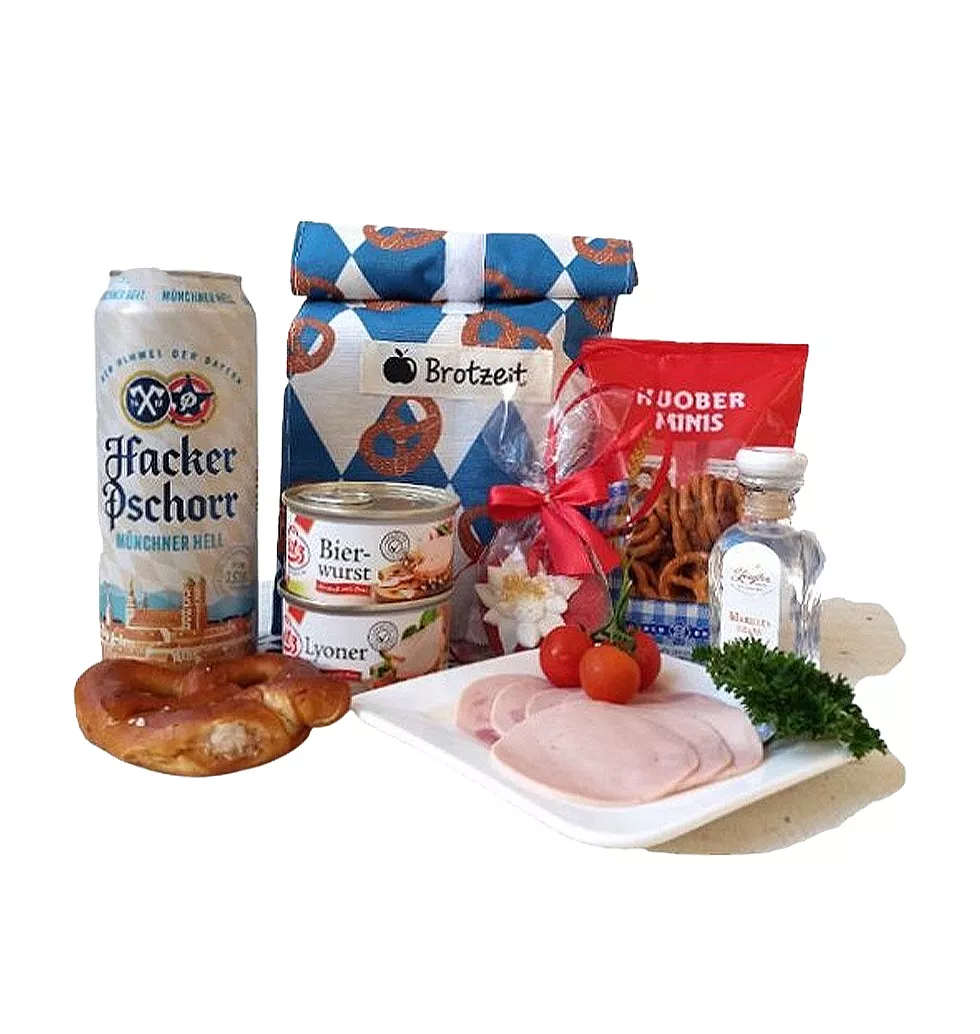 Bavarian Delicacies & Brews Gift Basket