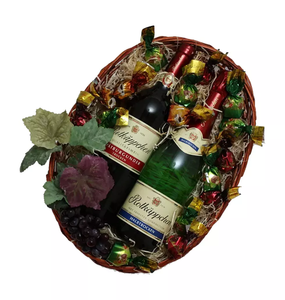 Joyous Autumn Indulgence Basket