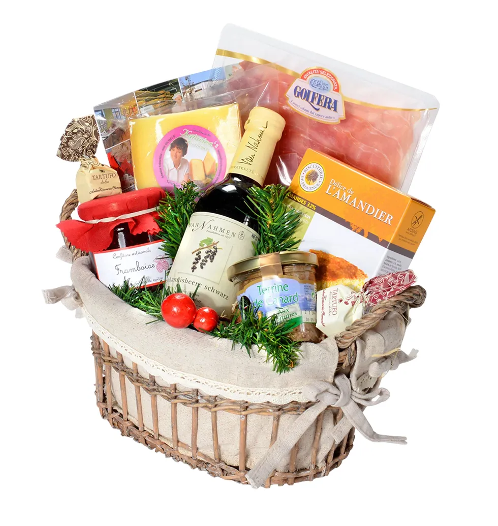 European Decadence Gift Basket