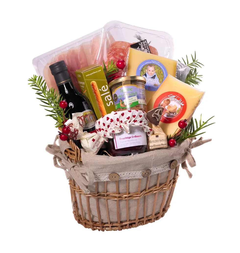 Gourmet Celebration Gift Basket