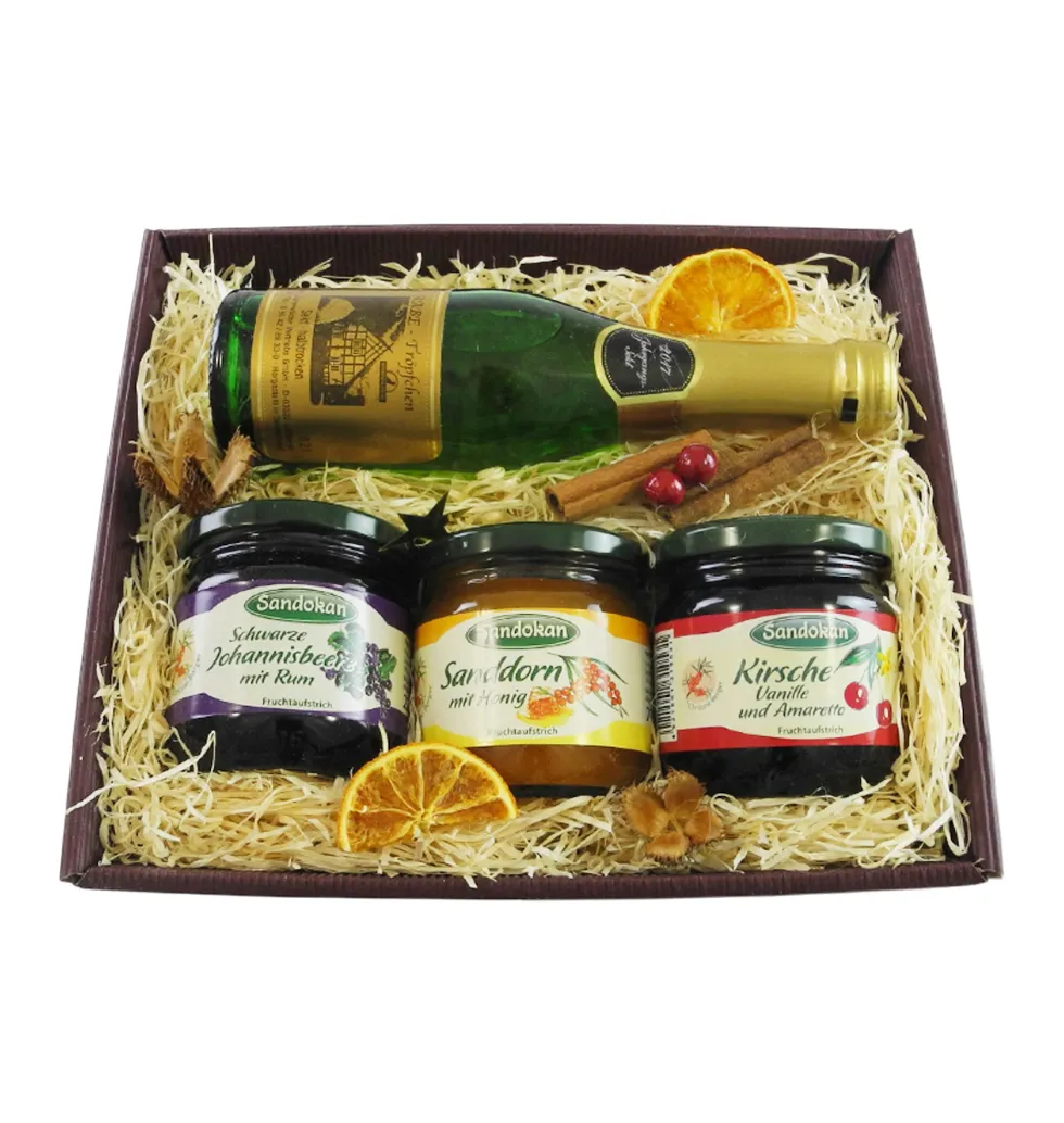 Festive Bubbly and Fruit Indulgence