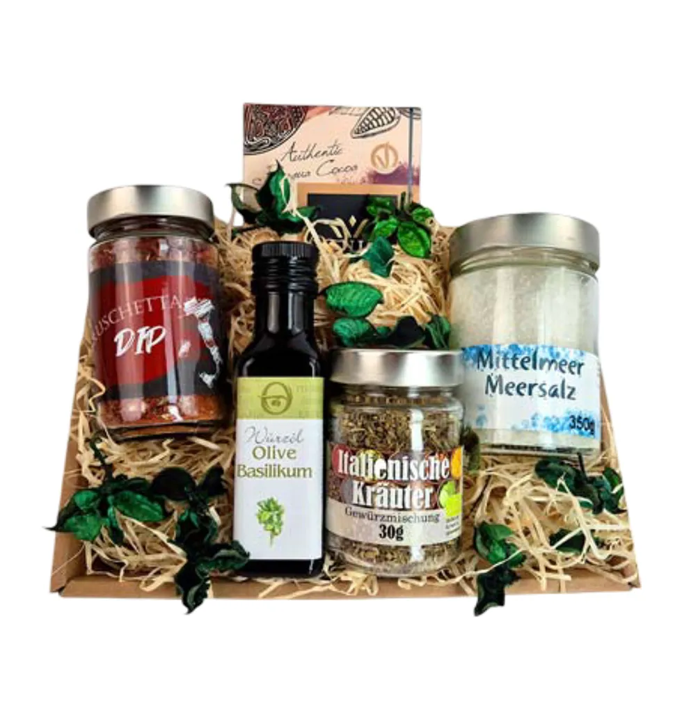 Italian Culinary Delight Gift Basket