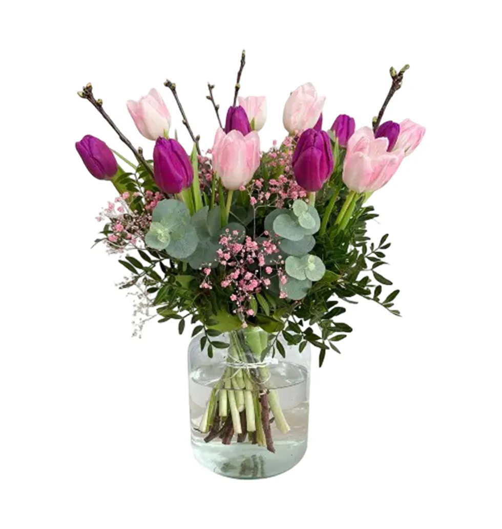 Vibrant Tulip Delight