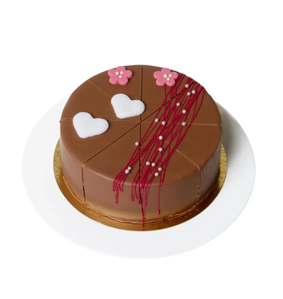 Luxurious Milk Chocolate Baumkuchen Cake